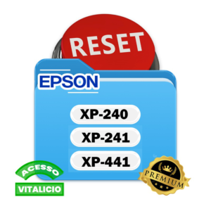 Reset Epson XP-240 XP-241 XP-441 Vitalício (VIP)